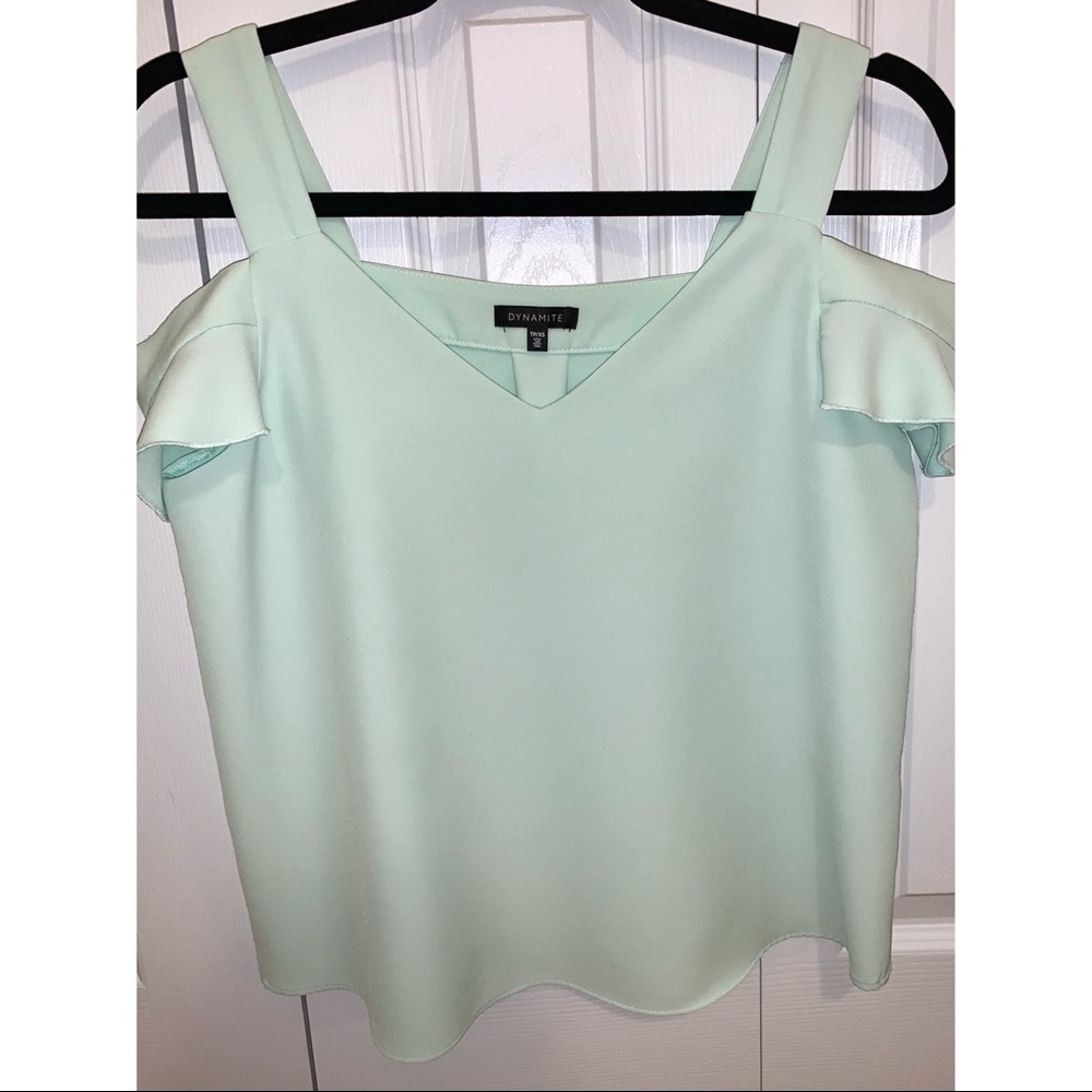 NWOT Dynamite Off-The-Shoulder Top - Picture 3 of 5